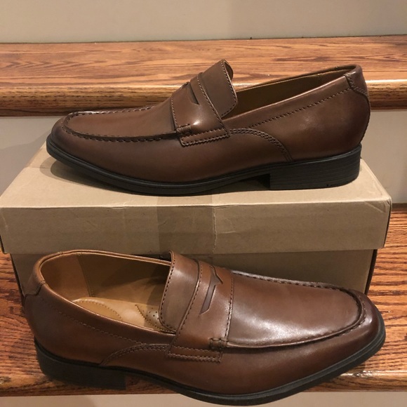 clarks men's tilden way penny loafer